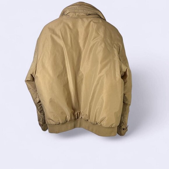 Tan Vintage Red Head Puffer Jacket - Picture 4 of 4